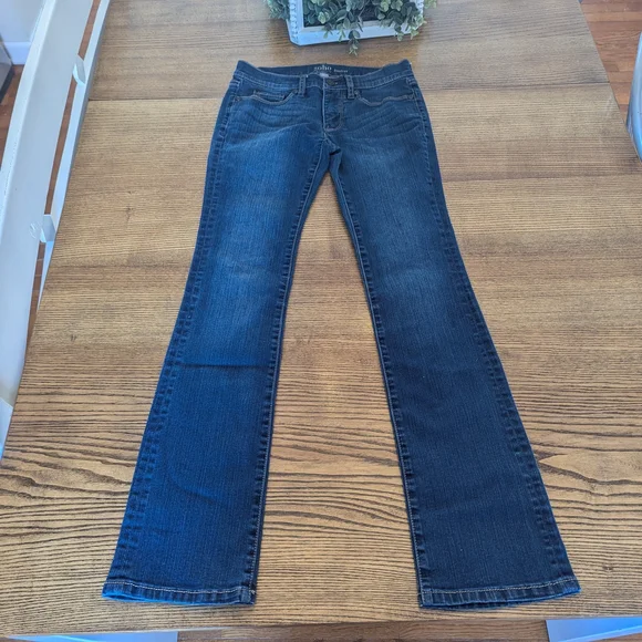 EUC Soho New York & Company Womens 0 Petite Bootcut Jeans Low Rise Medium Wash - Picture 4 of 8